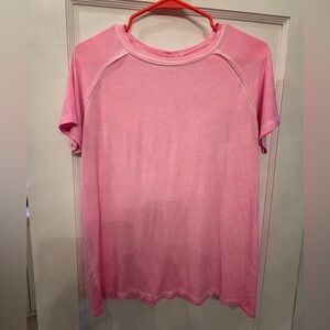 Zenana Outfitters Light Pink Top